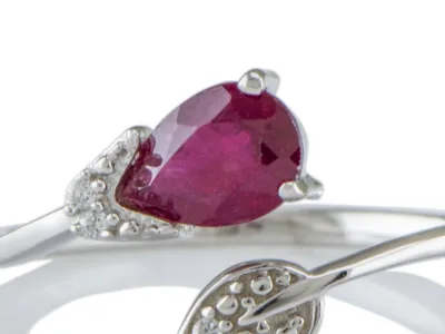 Ring mit Rubin