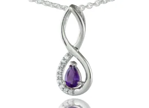 Silberanhänger mit Amethyst