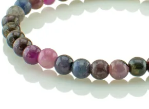 Armband aus mehrfarbigen Saphiren