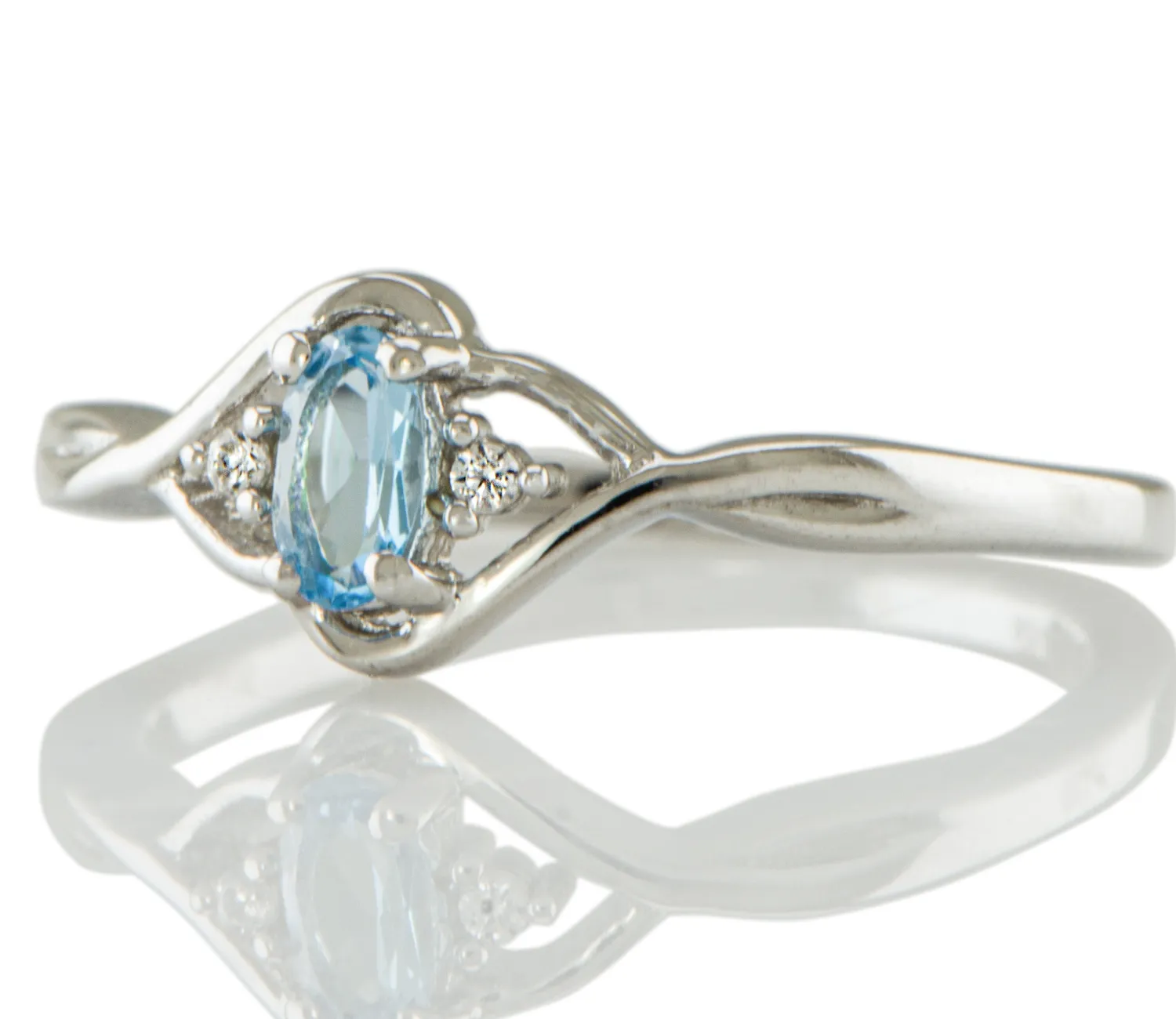 Ring mit Blauem Topas