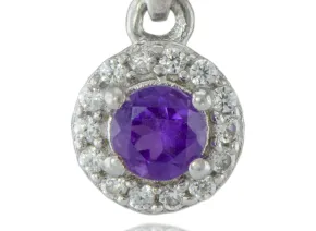 Silberanhänger mit Amethyst