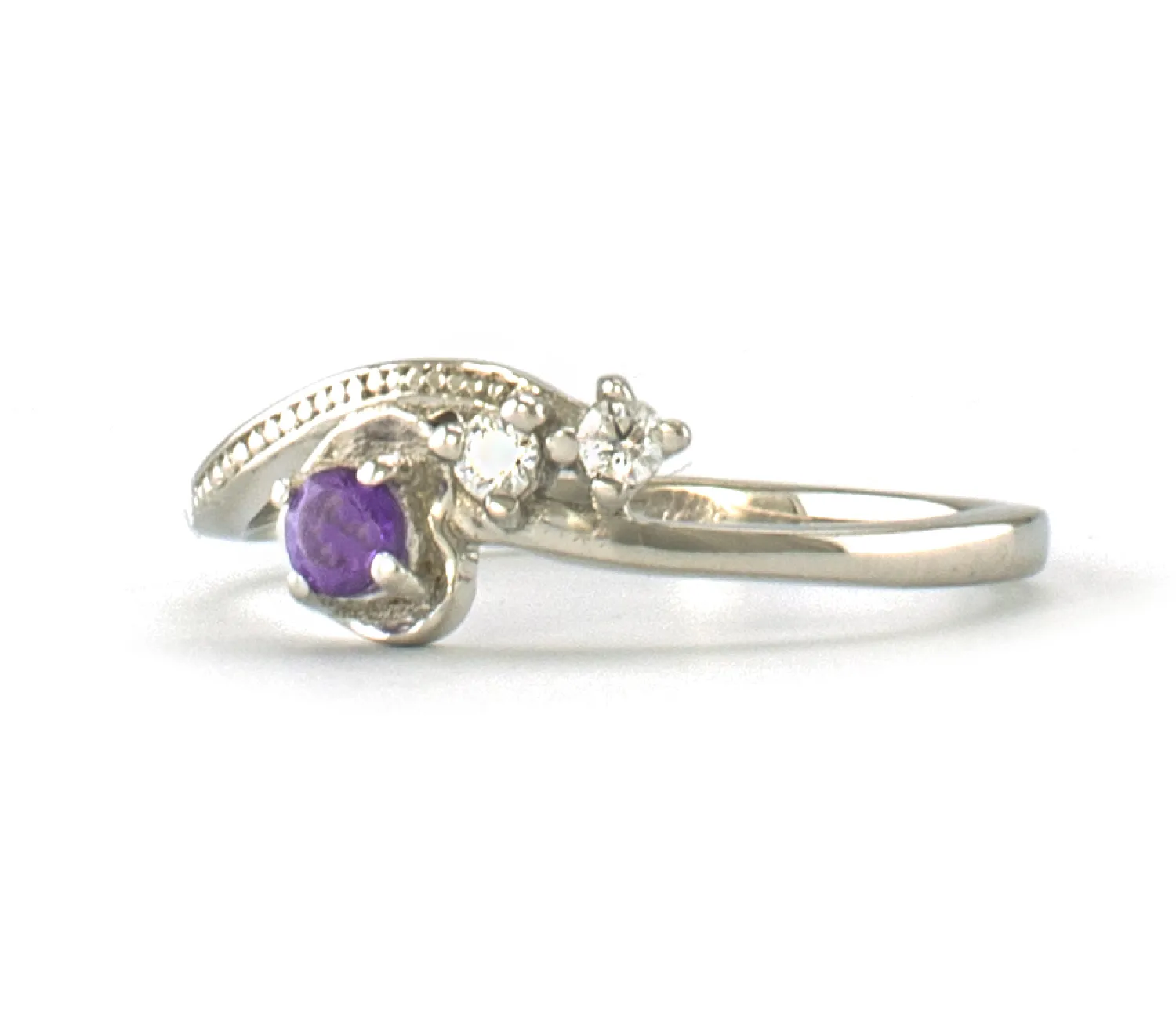 Silberring mit Amethyst