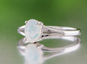 Silberring mit Opal