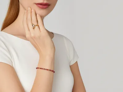Spinell-Armband