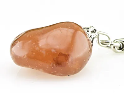 Schlüsselanhänger mit Karneol