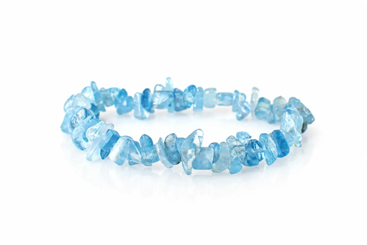 Armband aus Aquamarin