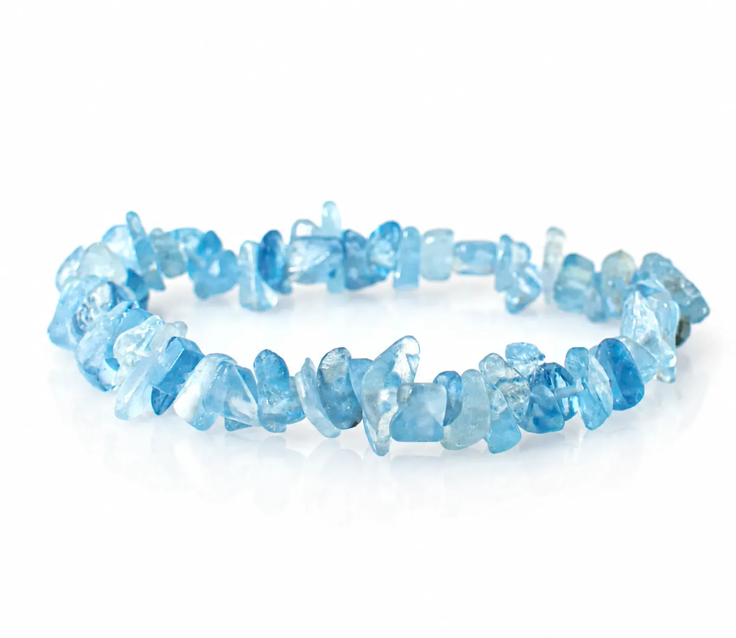 Armband aus Aquamarin