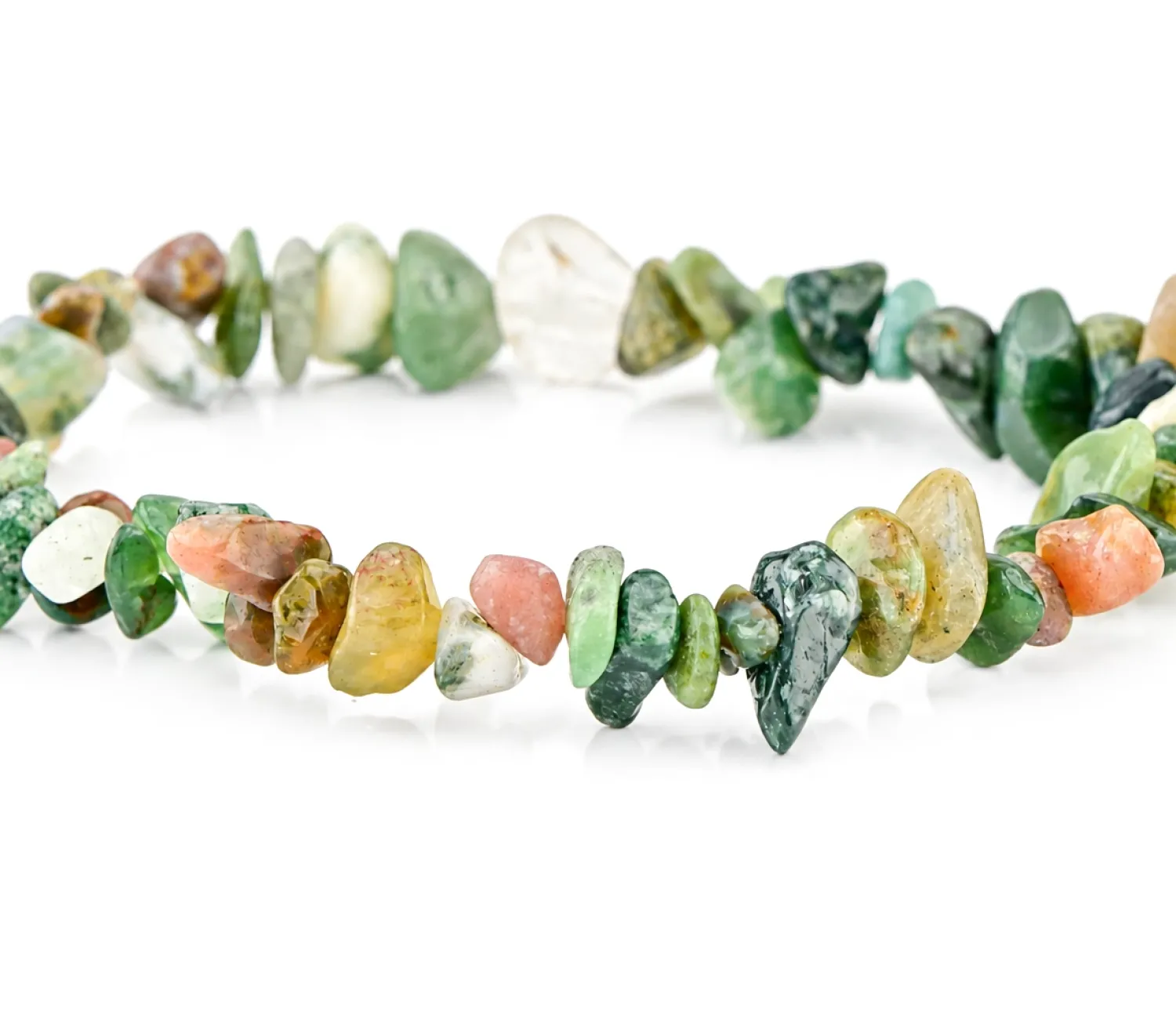 Armband aus Moosachat