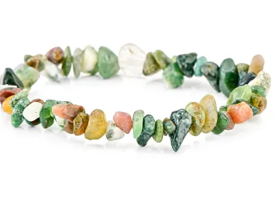 Armband aus Moosachat