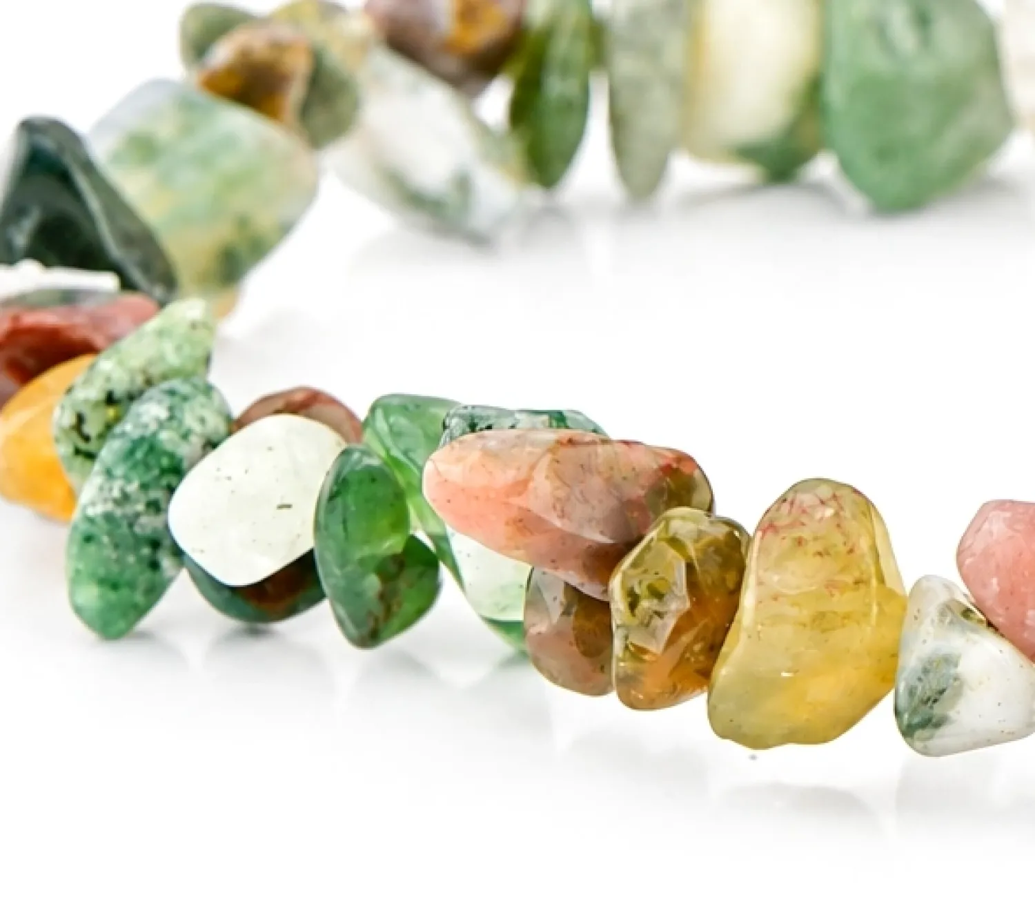 Armband aus Moosachat