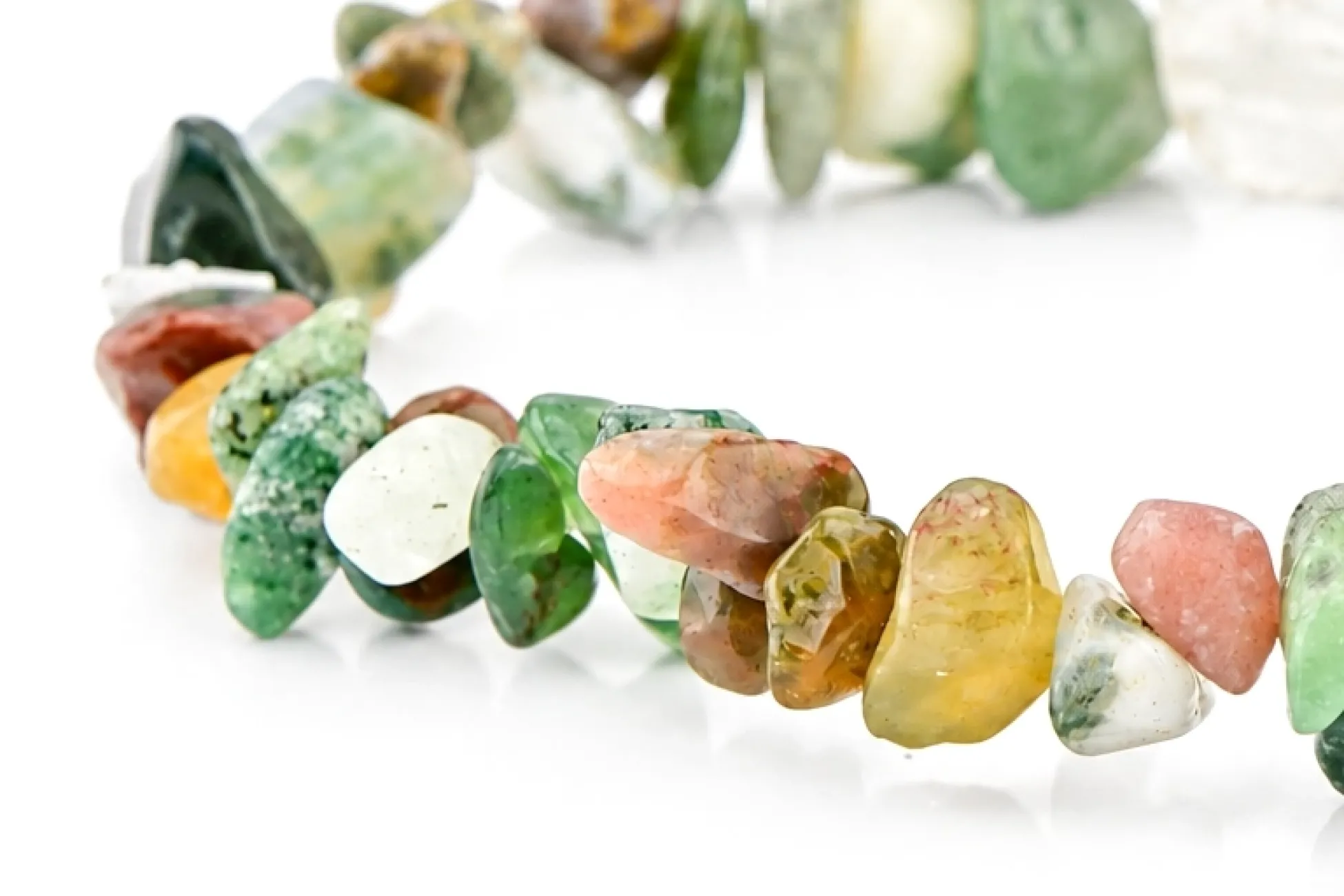 Armband aus Moosachat