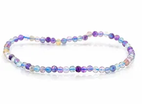 Armband aus mehrfarbigem Fluorit