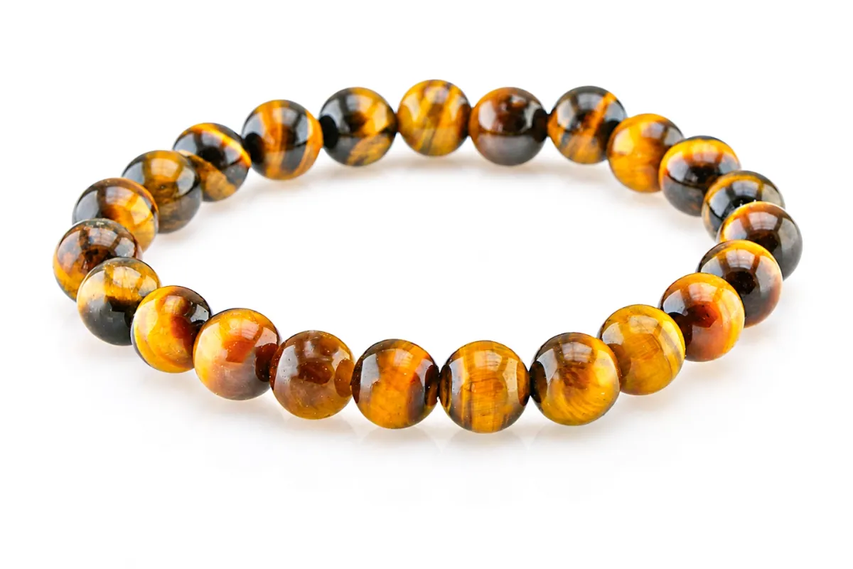 Armband aus Tigerauge AA