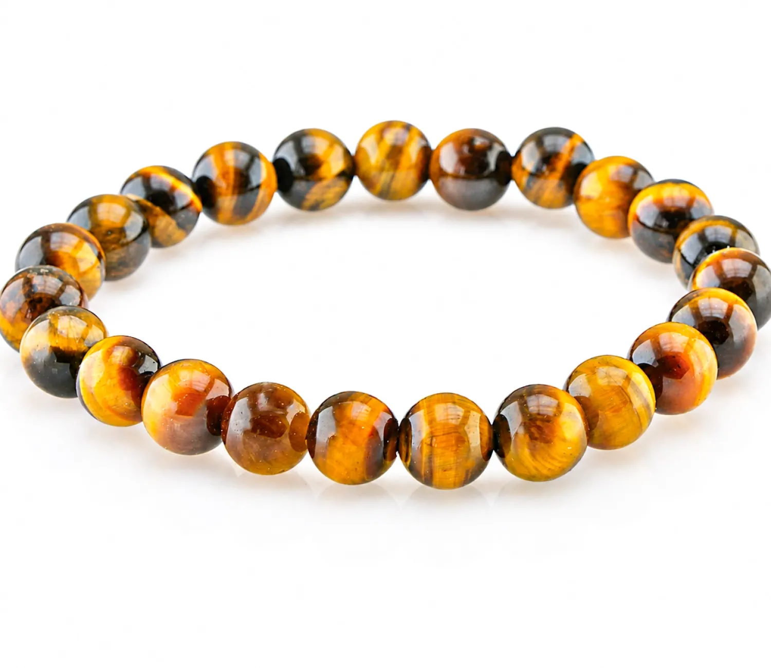 Armband aus Tigerauge AA