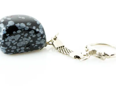 Obsidian Schlüsselanhänger