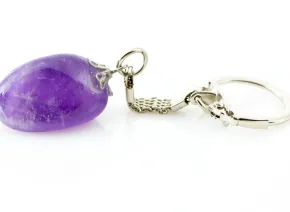 Amethyst Schlüsselanhänger