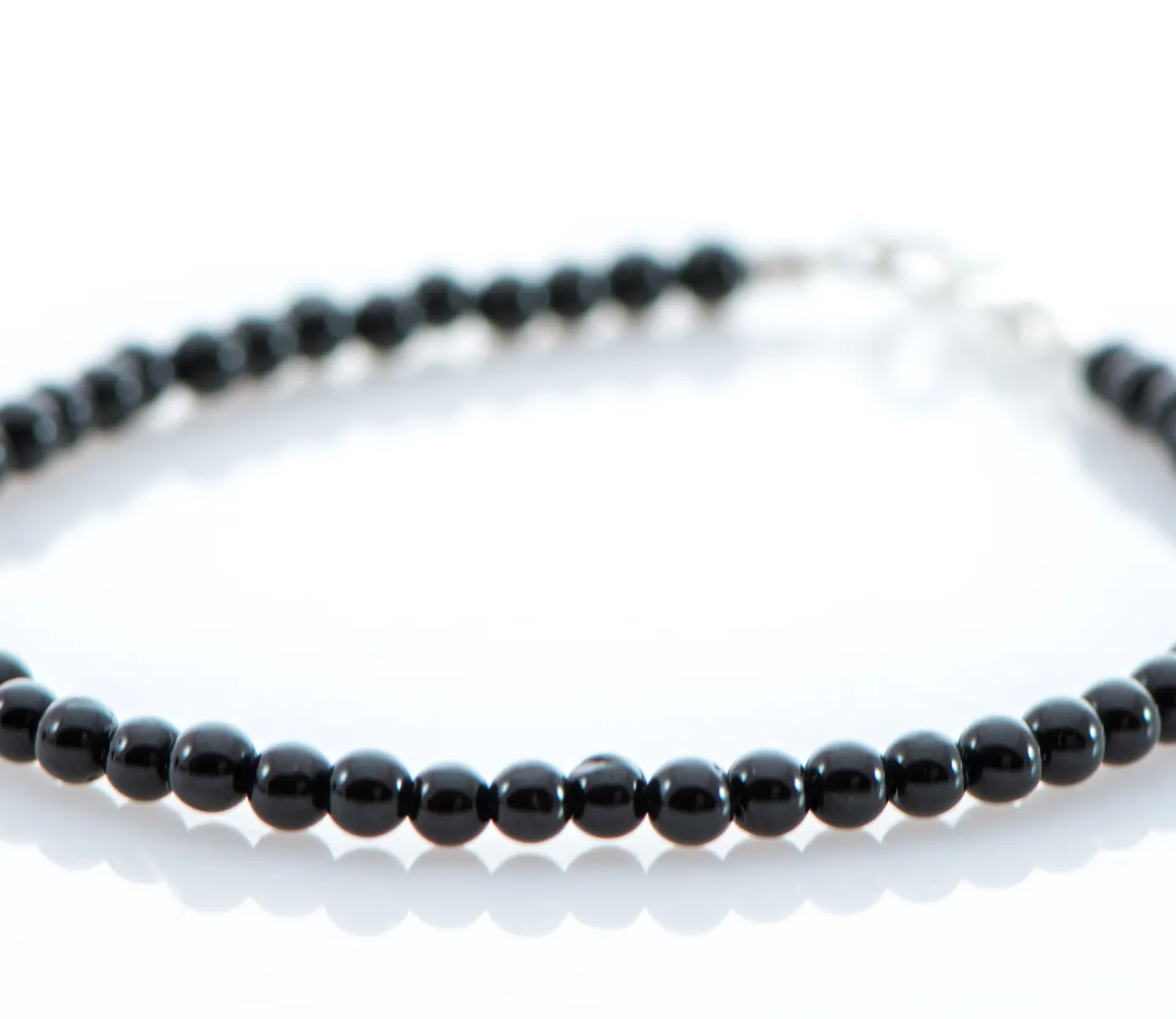 Schwarzes Turmalin Armband