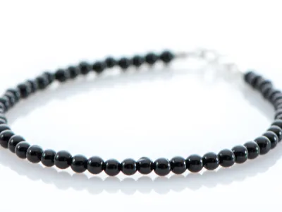 Schwarzes Turmalin Armband