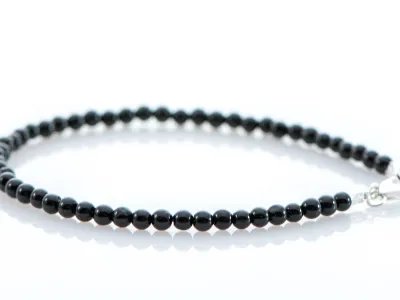 Schwarzes Turmalin Armband