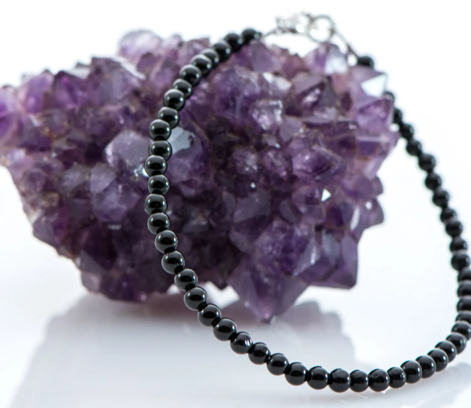 Schwarzes Turmalin Armband