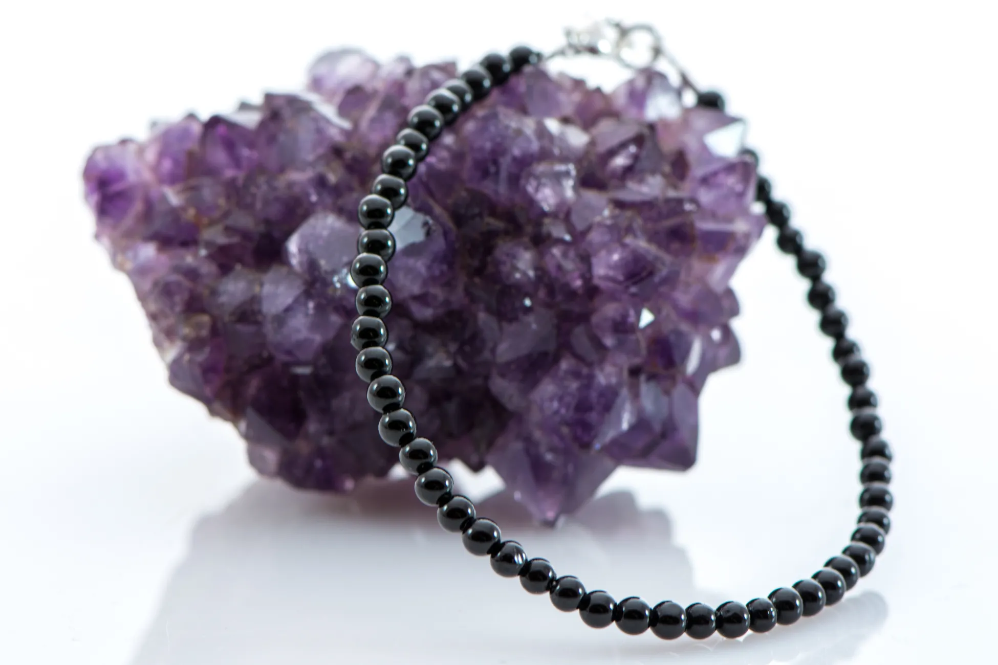 Schwarzes Turmalin Armband
