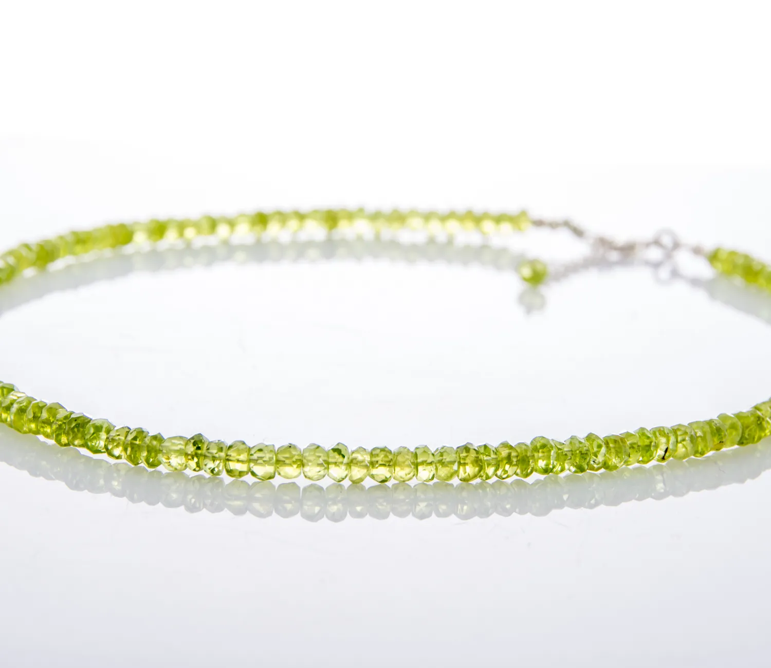 Halskette mit Peridot