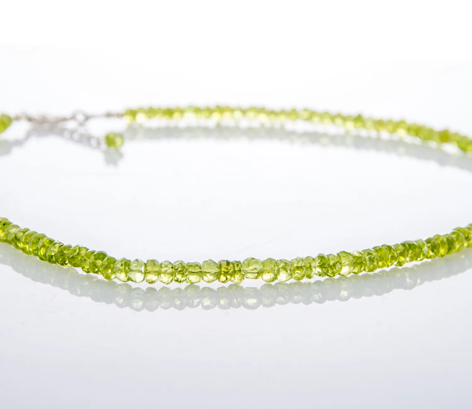 Halskette mit Peridot