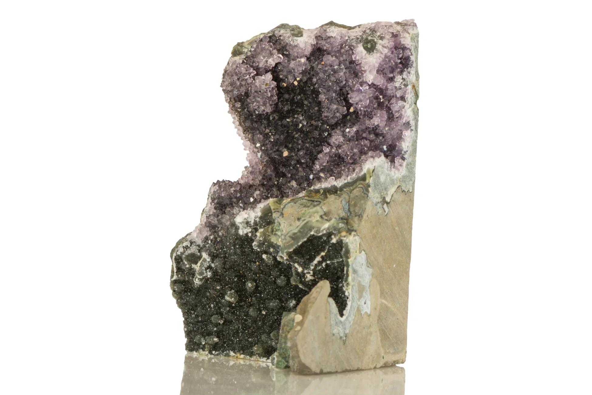 Grüner Amethyst Druse