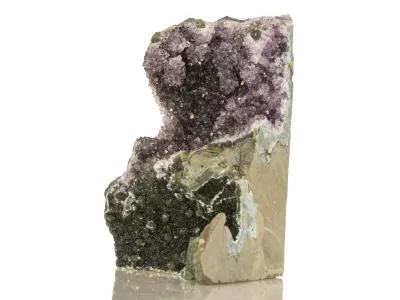 Grüner Amethyst Druse