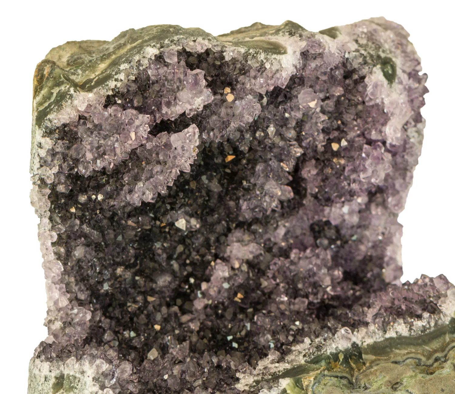 Grüner Amethyst Druse