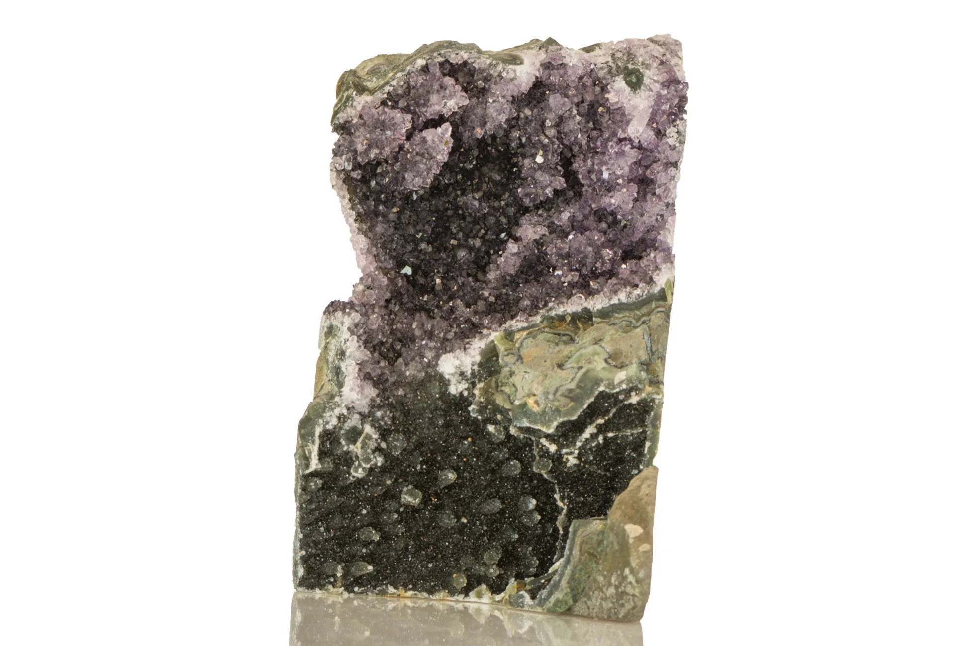 Grüner Amethyst Druse