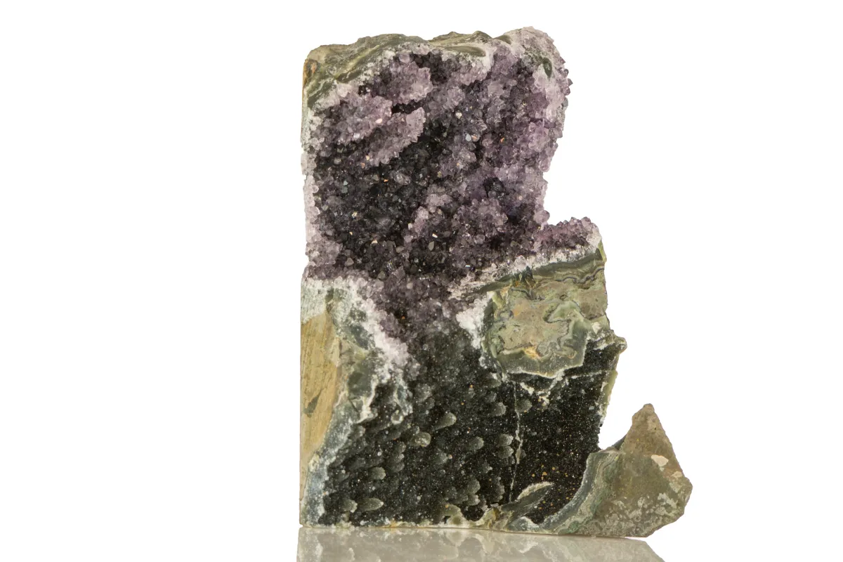 Grüner Amethyst Druse